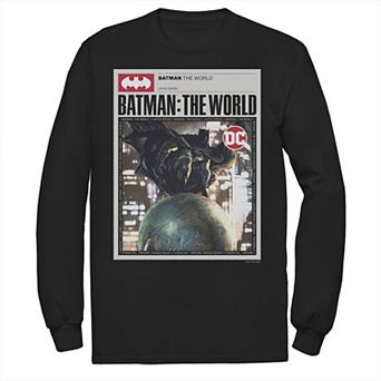 Men's Batman: The World Germany Red Bat Logo Tee