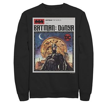 Men's Batman: The World Turkey News Poster Sweatshirt