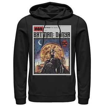 Men's Batman: The World Turkey News Poster Hoodie