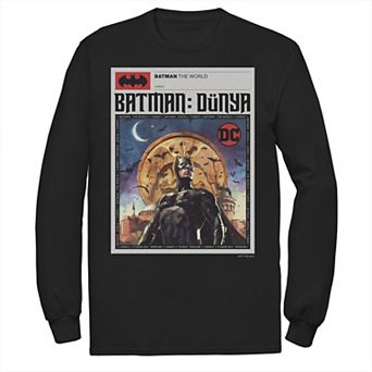Men's Batman: The World Turkey News Poster Tee
