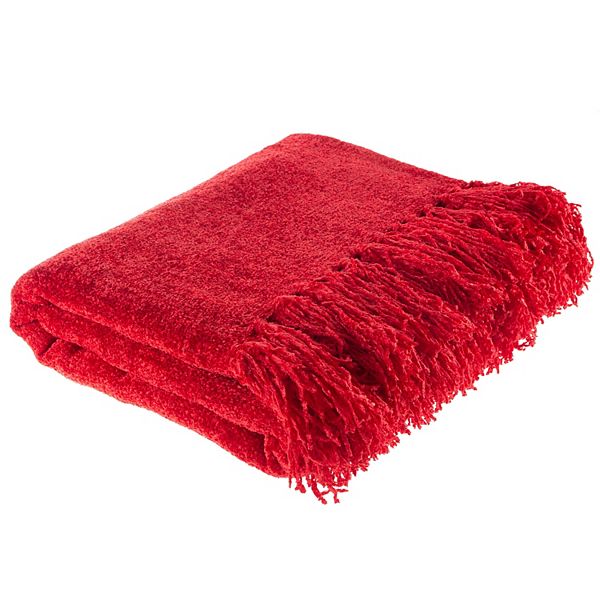 Hastings Home Chenille Throw Blanket