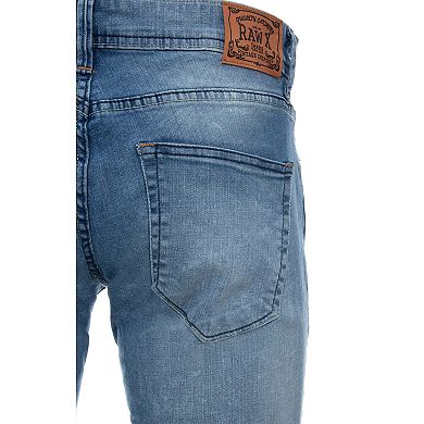 Men's RawX Stretch Distressed Skinny Jeans
