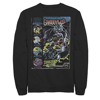 Men's Gargoyles Defenders Of The Night Comic Cover Sweatshirt