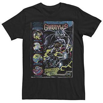 Men's Gargoyles Defenders Of The Night Comic Cover Tee