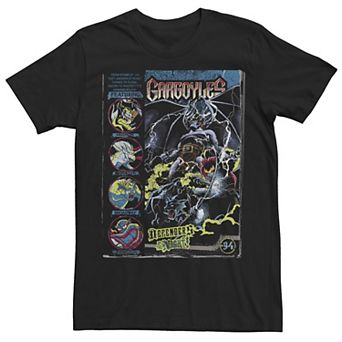 Men's Gargoyles Defenders Of The Night Comic Cover Tee