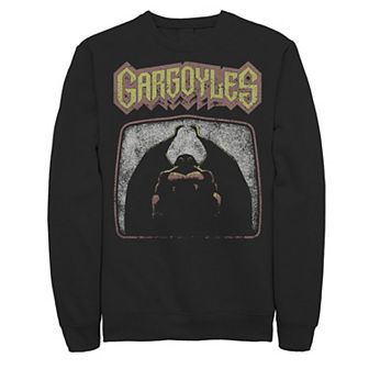 Men's Gargoyles Goliath Retro Distressed Portrait Sweatshirt