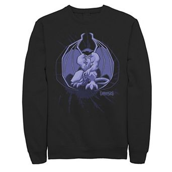 Men's Gargoyles Goliath Purple Hue Portrait Sweatshirt