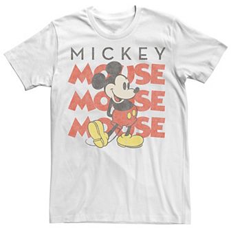 Disney's Mickey And Friends Men's Mickey Mouse Mouse Mouse Tee