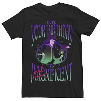 Disney's Villains Maleficent I Hope Your Birthday Is Maleficent Men's Tee
