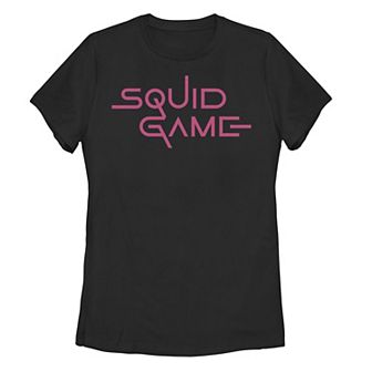 Juniors Squid Game Logo Color Pop Tee