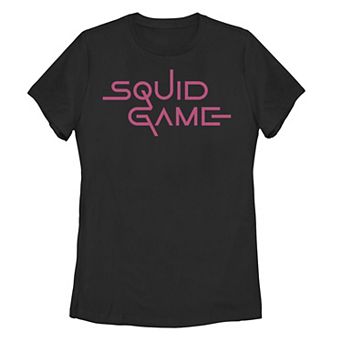 Juniors Squid Game Logo Color Pop Tee