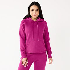 Women's Tek Gear® Ultrasoft Fleece Hoodie (L) BriskMint Drawstring