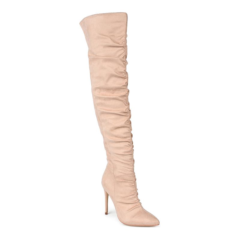 FANTASIA-NUD-WCNWC Journee Collection Fantasia Stiletto Heeled Over-t sku FANTASIA-NUD-WCNWC