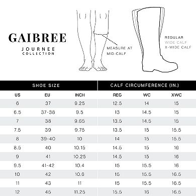 Journee Collection Gaibree Women's Buckle Knee-High Boots