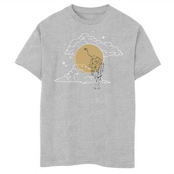 Boys 6-20 Peace & Prosperity Yin and Yang Stamp Tee