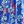 Blue Retro Floral