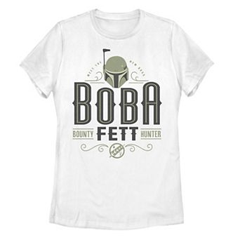 Juniors' Star Wars: The Book Of Boba Fett Bounty Hunter Graphic Tee