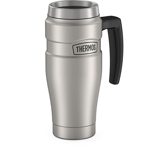 1pc Stainless Steel Thermos Coffee Mug With Rechargeable Base