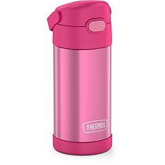 Cute Flamingo Water Bottle Vacuum Insulated Flask Thermoses Cold/Hot New White 