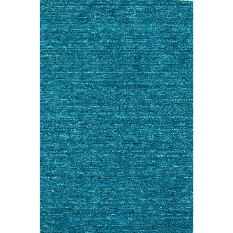 Addison Cooper Transitional Solid Sand Area Rug, Blue, 8X10 Ft