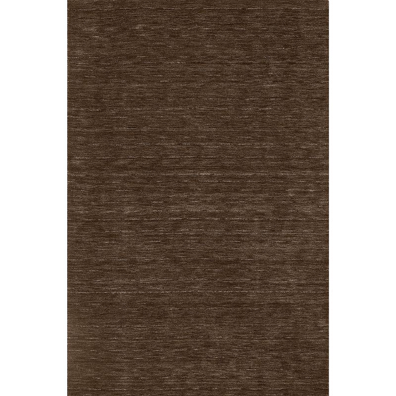 Addison Cooper Transitional Solid Sand Area Rug, Brown, 8X10 Ft