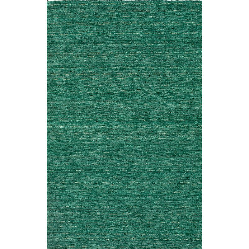 Addison Cooper Transitional Solid Sand Area Rug, Green, 8X10 Ft