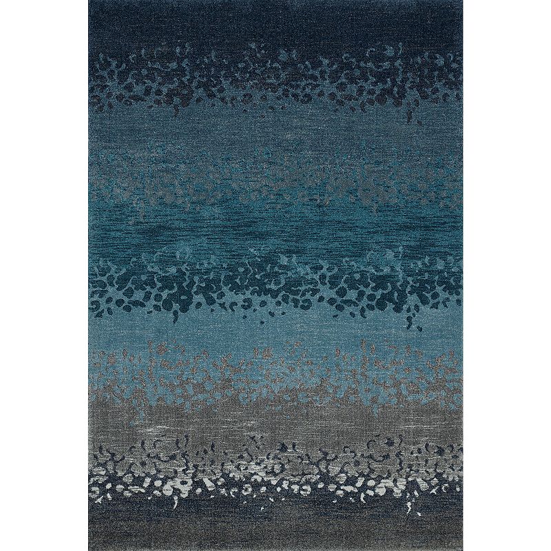 33465164 Addison Thurston Dynamic Area Rug, Blue, 5X8 Ft sku 33465164