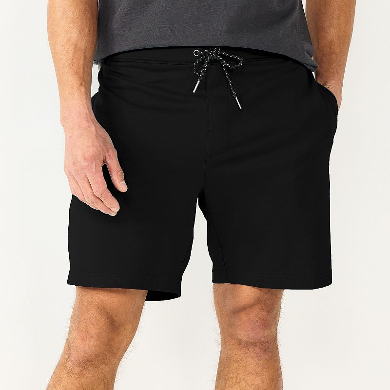 Mens Sonoma Goods For Life 7 Flex-Wear Knit Jogger Shorts, Size: 42 7 I