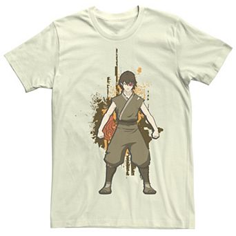 Men's Avatar The Last Airbender Zuko Collage Portrait Tee