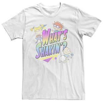 Men's Nickelodeon Rugrats Vintage Neon What's Shakin'? Tee