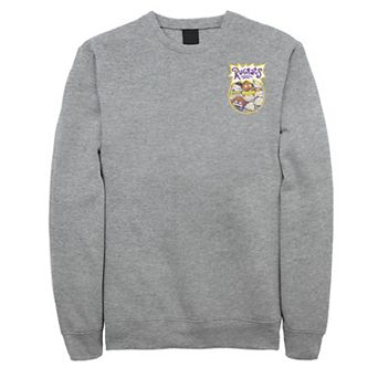 Men's RugRats Character Circle Logo Sweatshirt