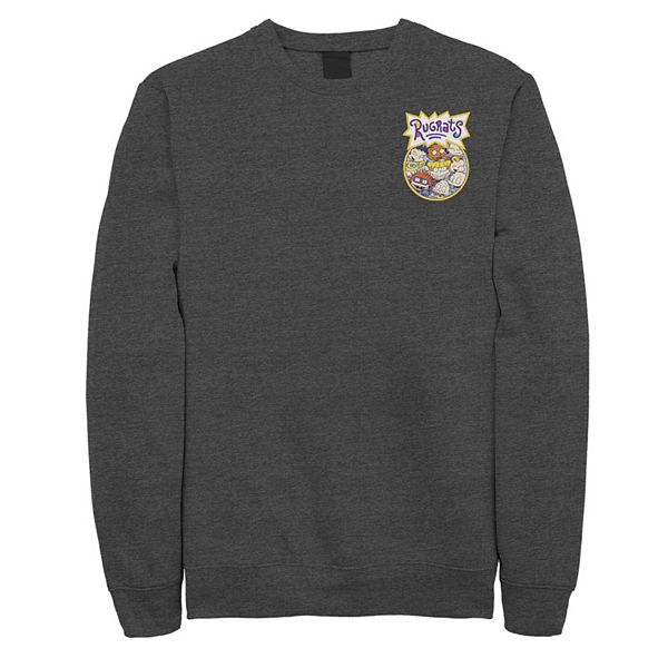 Men's RugRats Character Circle Logo Sweatshirt