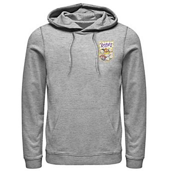 Men's RugRats Character Circle Logo Hoodie