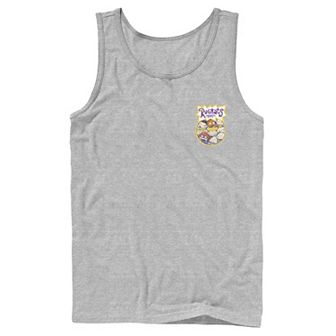 Men's RugRats Character Circle Logo Tank Top