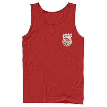 Men's RugRats Character Circle Logo Tank Top