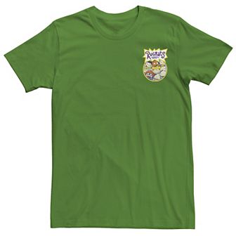 Men's RugRats Character Circle Logo Tee