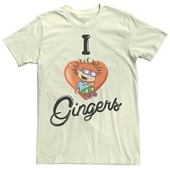 Men's RugRats Chuckie I Heart Gingers Tee