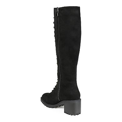 Journee Jennica Women's Knee High Combat Boots