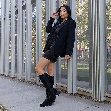 Journee Jennica Women's Knee High Combat Boots