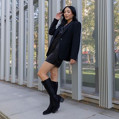 Journee Collection Jennica Women s Knee High Combat Boots