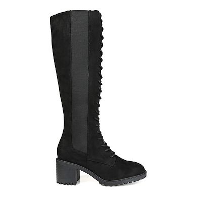 Journee Jennica Women's Knee High Combat Boots