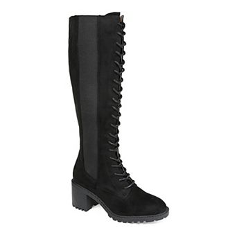Journee Jennica Women's Knee High Combat Boots