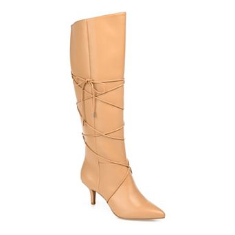 Journee Kaavia Women's Bow-Detail Knee High Boots