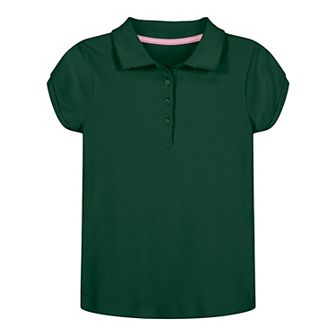 Girls 4-16 IZOD Picot Polo in Regular & Plus Size