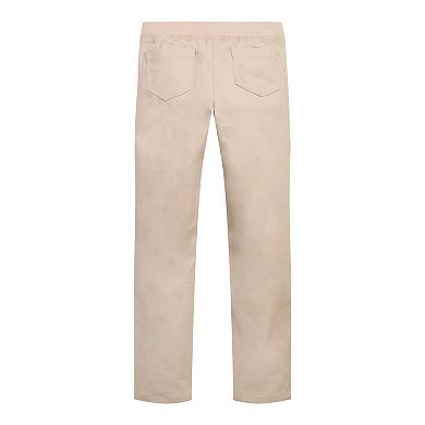 Girls 4-18 IZOD Pull-On Stretch Twill School Uniform Pants in Regular & Plus Size