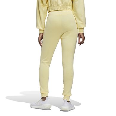 Women's adidas Studio Lounge High-Waisted French Terry Joggers
