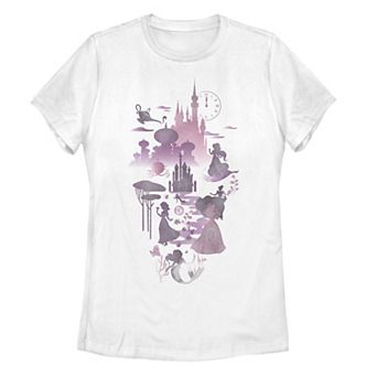 Disney's Princess Collage Poster Juniors' Tee