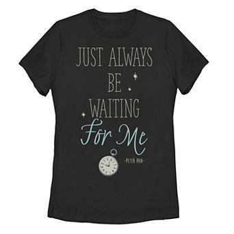 Disney's Peter Pan Just Always Be Waiting For Me, Peter Pan Juniors' Tee