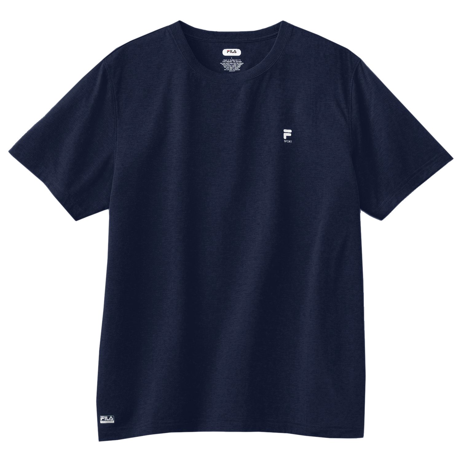 fila men's performance long sleeve tee