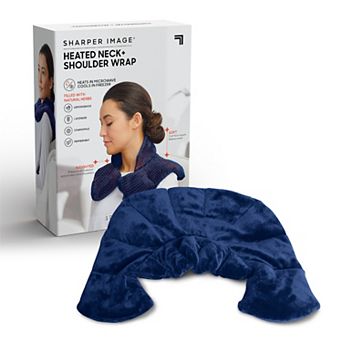 Sharper Image Hot & Cold Herbal Aromatherapy Neck & Shoulder Plush Wrap Pad